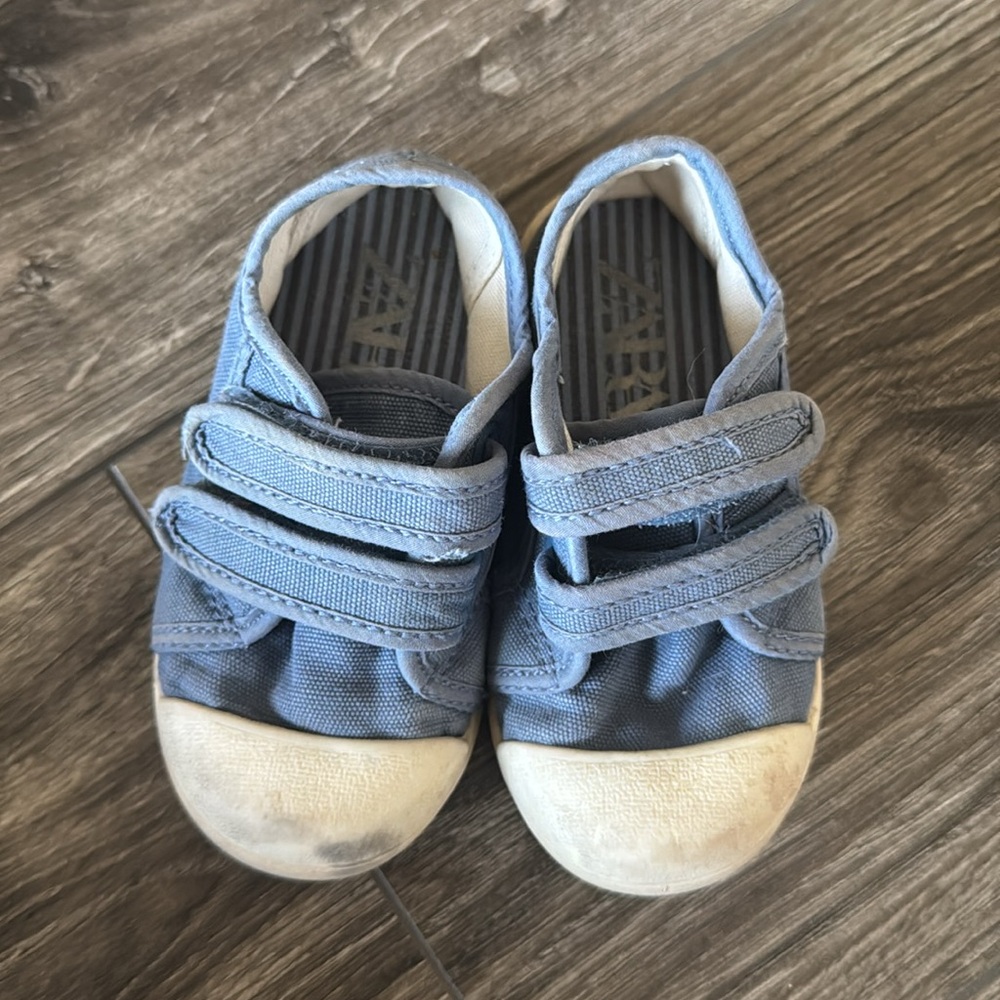 Zara Blue Canvas Shoes